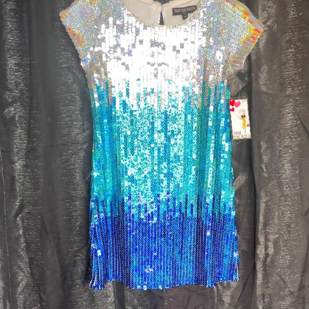 Sequin Ombre Dress